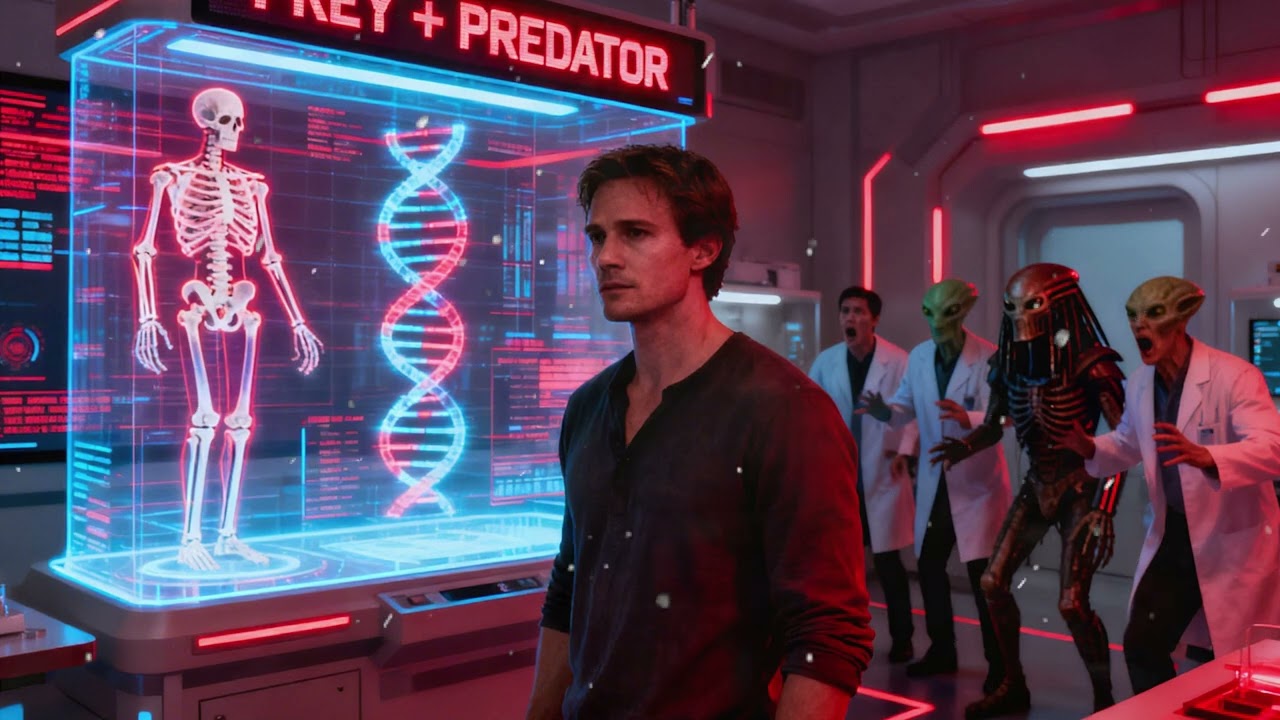 Genetic Scan  “Prey or Predator ” | Human DNA  “Yes  Somehow Both  Simultaneously Hunting ”   HFY