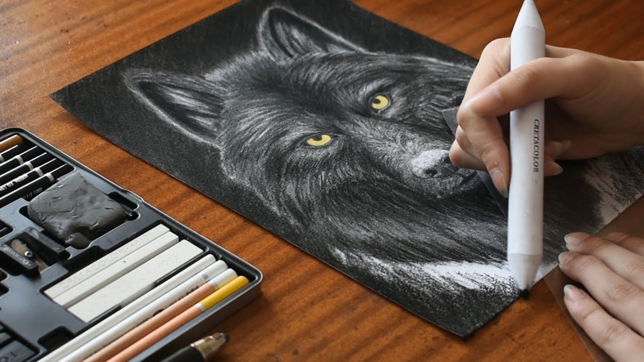 How to use Cretacolor's Wolf Box | Easy drawing TUTORIAL | Product Description