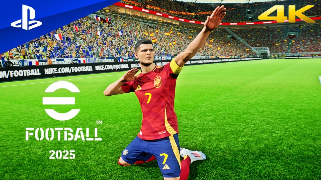 eFootball 2025 | France VS Espagne | (4K60FPS)
