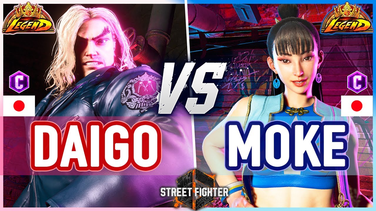 SF6 🔥 Daigo (Ken) vs Moke (Chun-Li) 🔥 Street Fighter 6