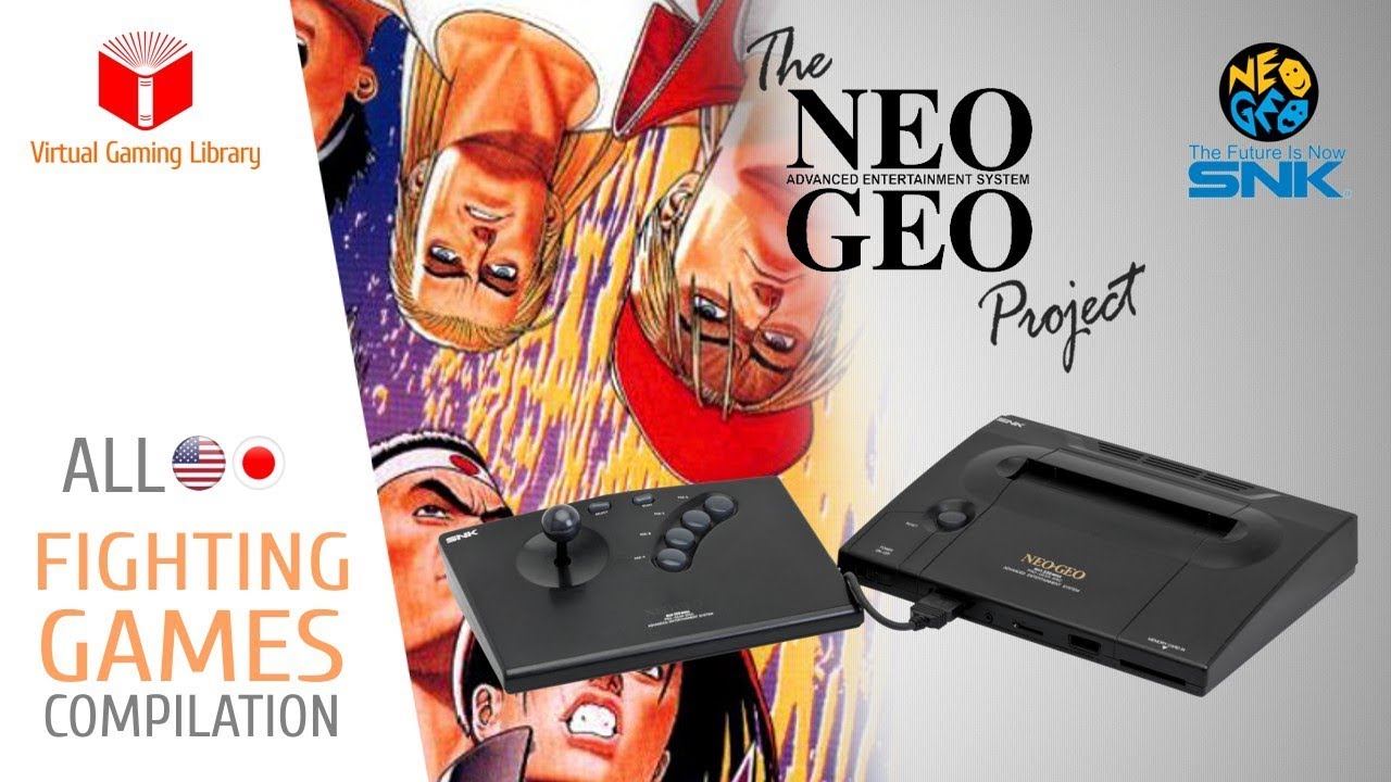 All NeoGeo AES Fighting Games Compilation - Home Console Version - Every Game (US/JP)