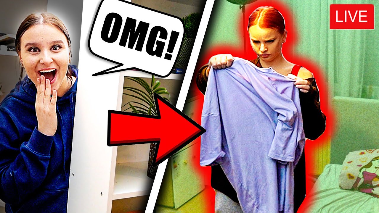 GEHEIMEN RAUM BAUEN und  Schwester beobachten ! 🤫🏡 (Sorry Egg) - Celina
