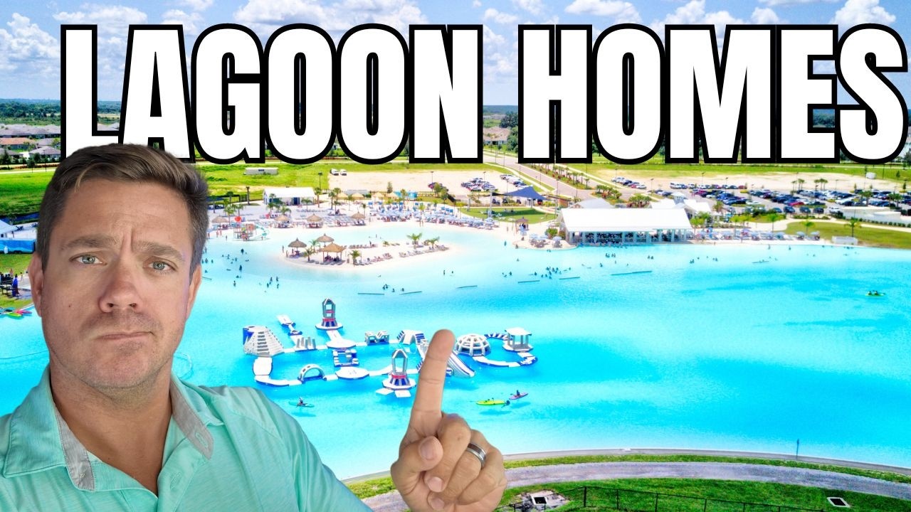 Live at the LARGEST manmade Lagoon in the country? Mirada Lagoon - Near Tampa!