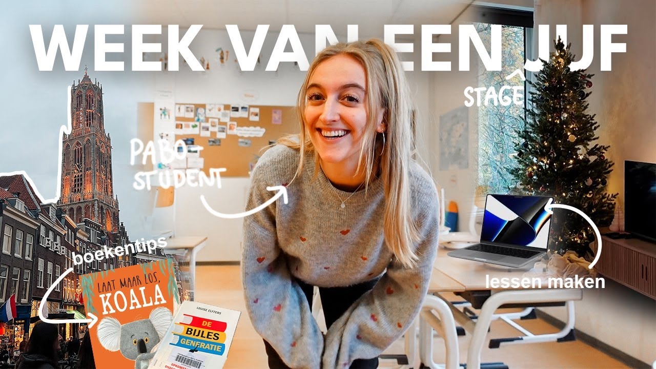 veel lessen voorbereiden, dag op de pabo & meer 👩🏼‍🏫 pabo vlog