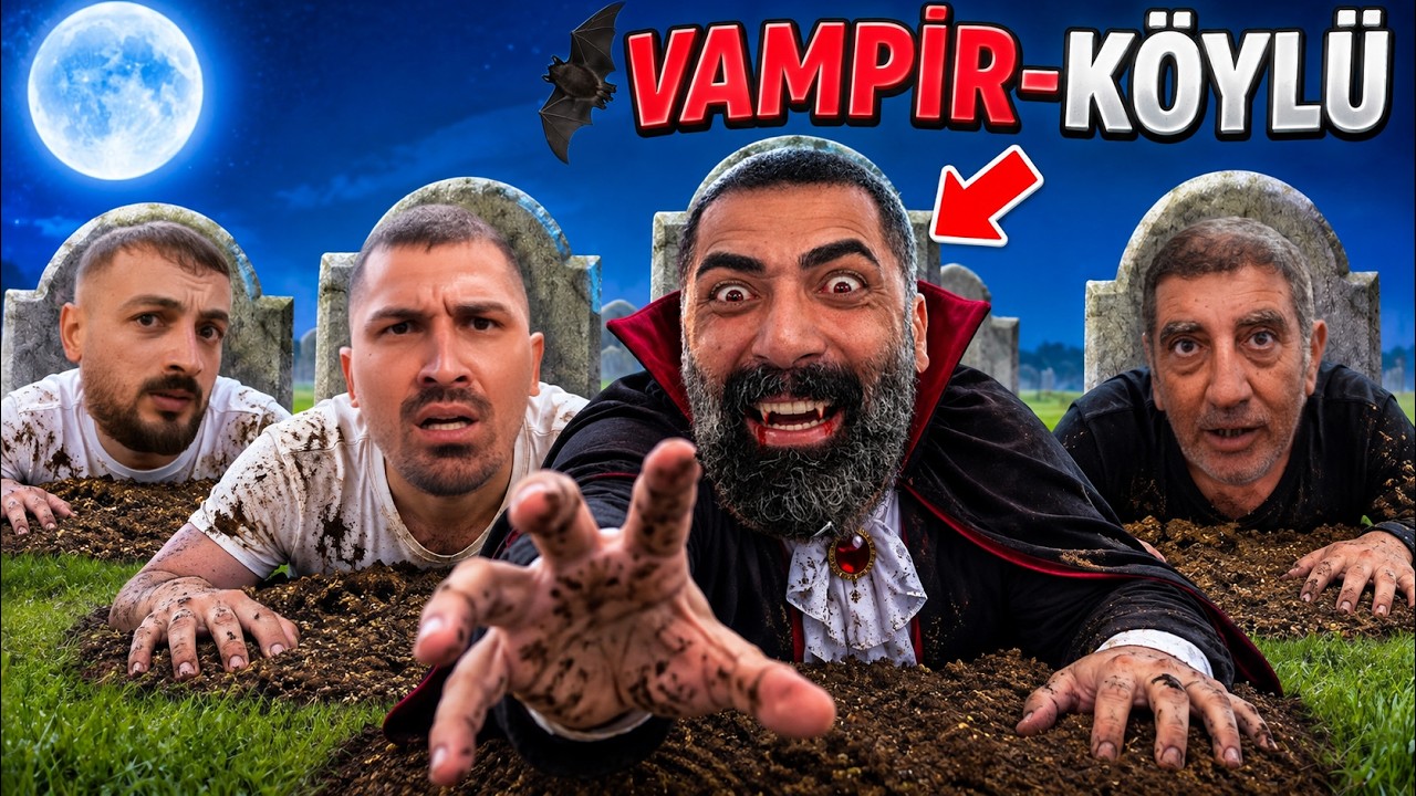 EN &Ccedil;ILGIN VAMPİR K&Ouml;YL&Uuml; OYUNU !? DEV CEZALAR ! Mami Emen | Sefa Kındır | Murat Sungurtekin