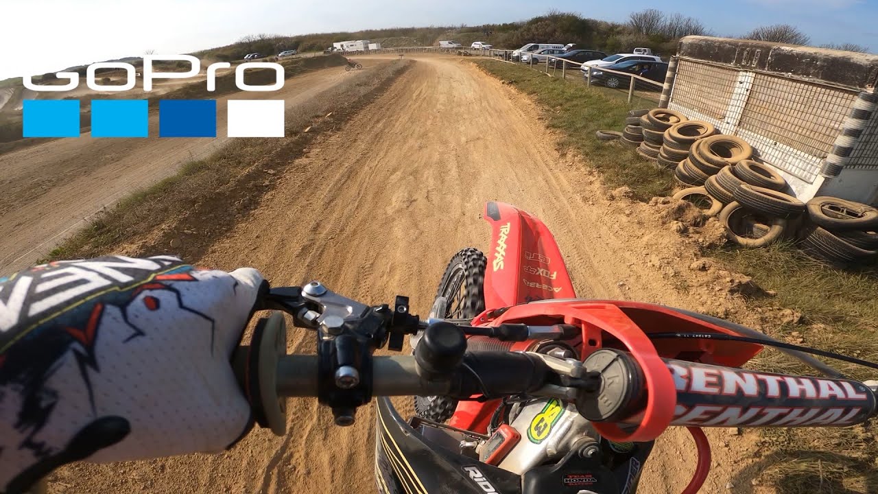 [GoproHero8]Motocross Sangatte la première en 250 cr ! (4K)