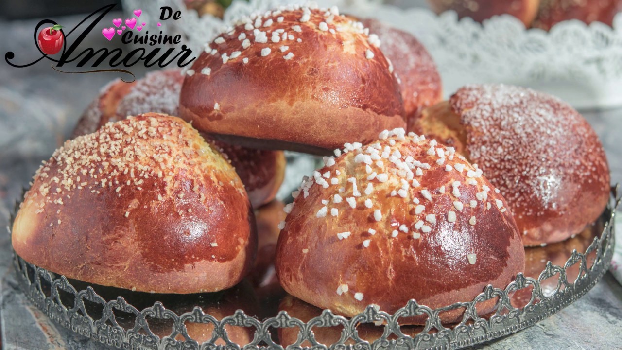 chrik constantinois, mini brioche à l'eau de fleur d'oranger au thermomix