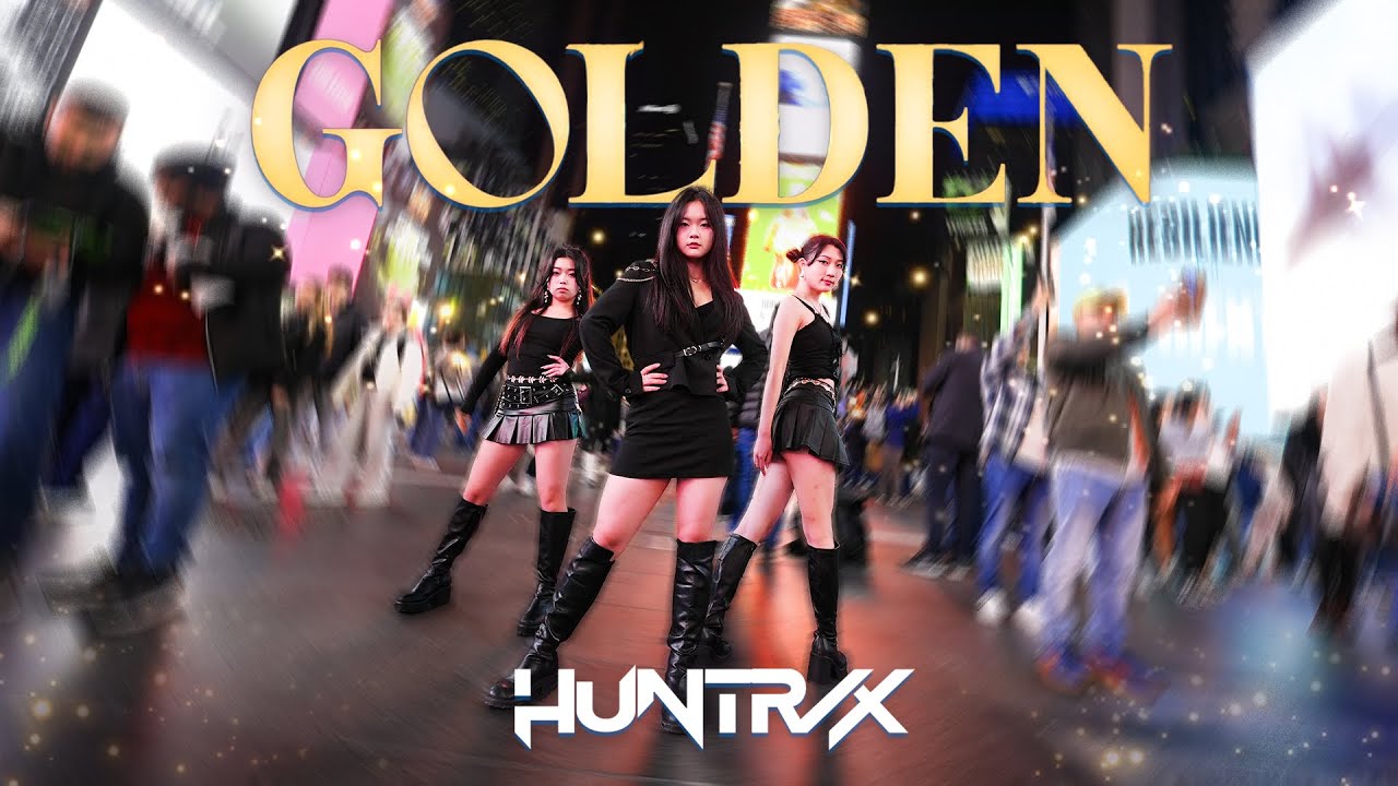 [KPOP IN PUBLIC | TIMES SQUARE | NYC] HUNTR/X ‘GOLDEN’ | DANCE COVER BY SPADES | KPOP DEMON HUNTERS
