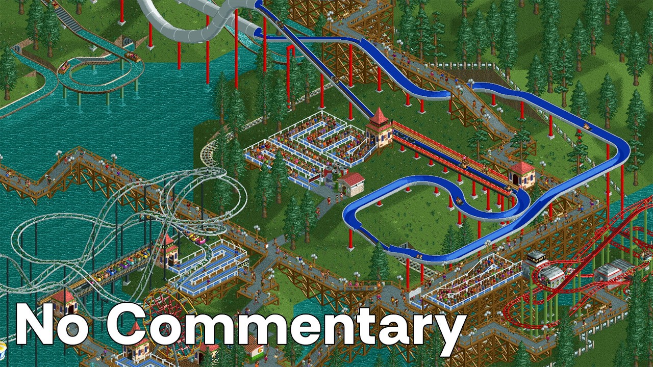 RollerCoaster Tycoon Longplay - Diamond Heights (No Commentary)