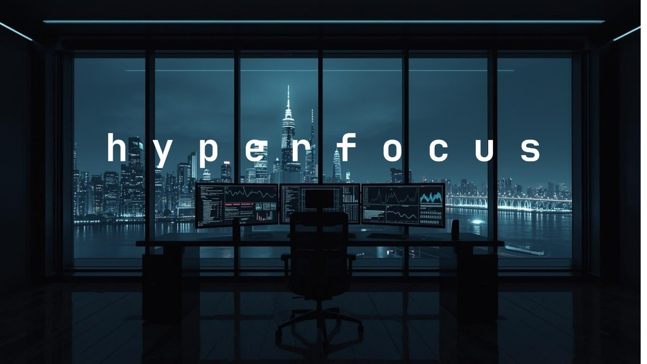 Hyperfocus Mode — Deep Work Music for Long Study & Flow State