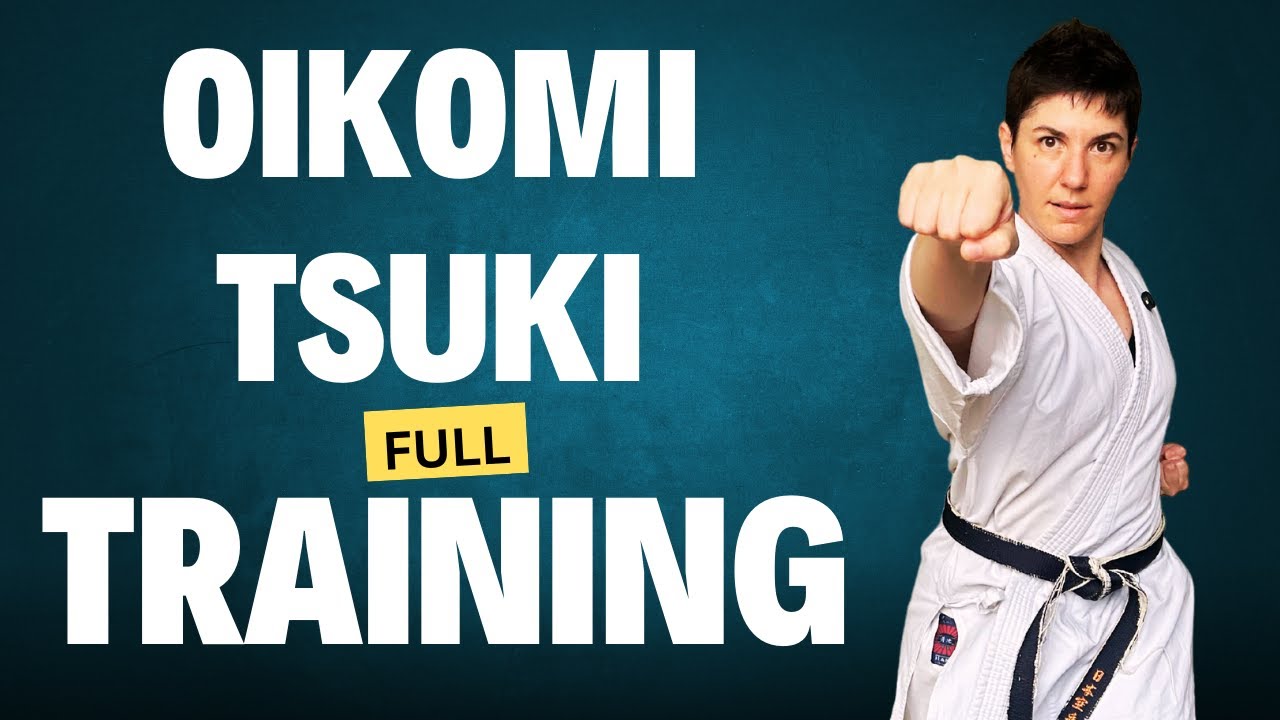 Karate for Beginners - Oi Komi Tsuki Full Tutorial Training From Warm Up to #kumite
