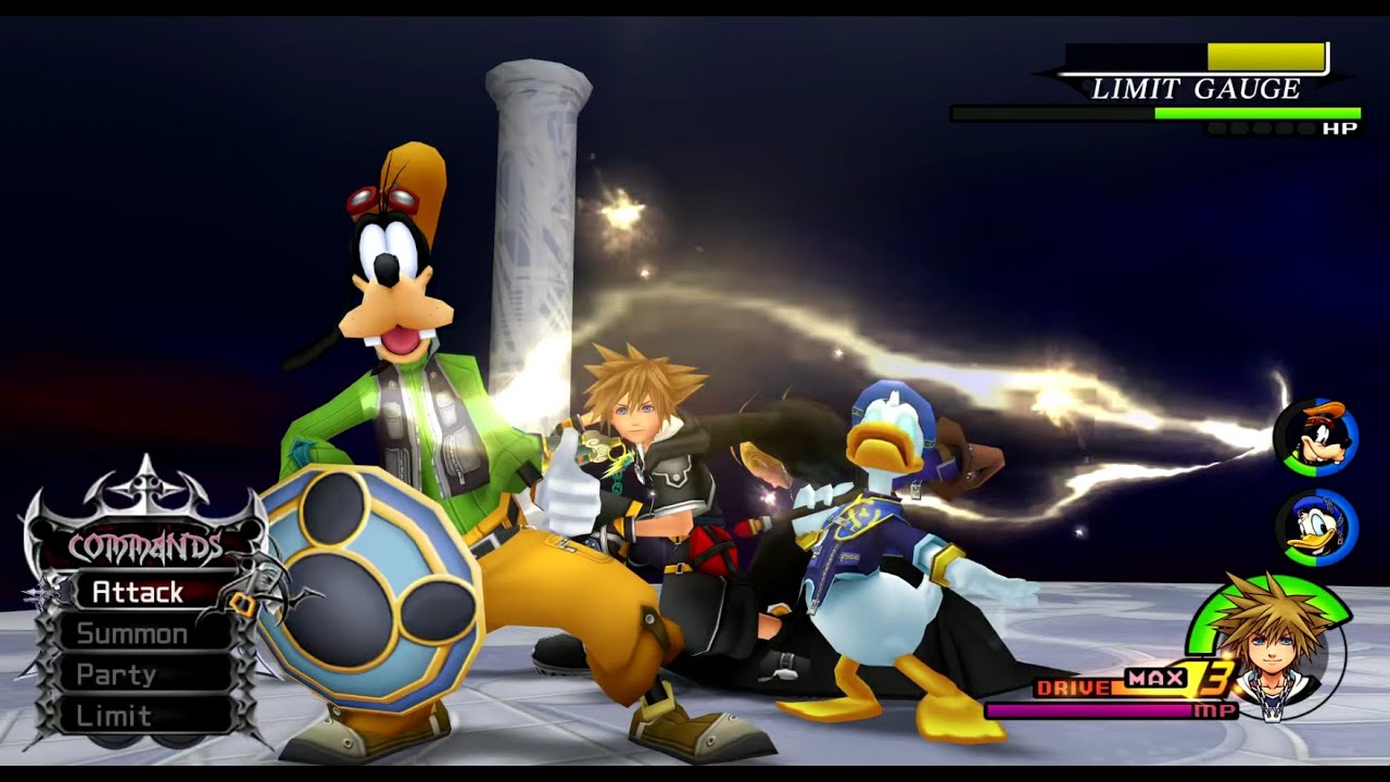 KH2 Absent Silhouette Larxene no damage with style