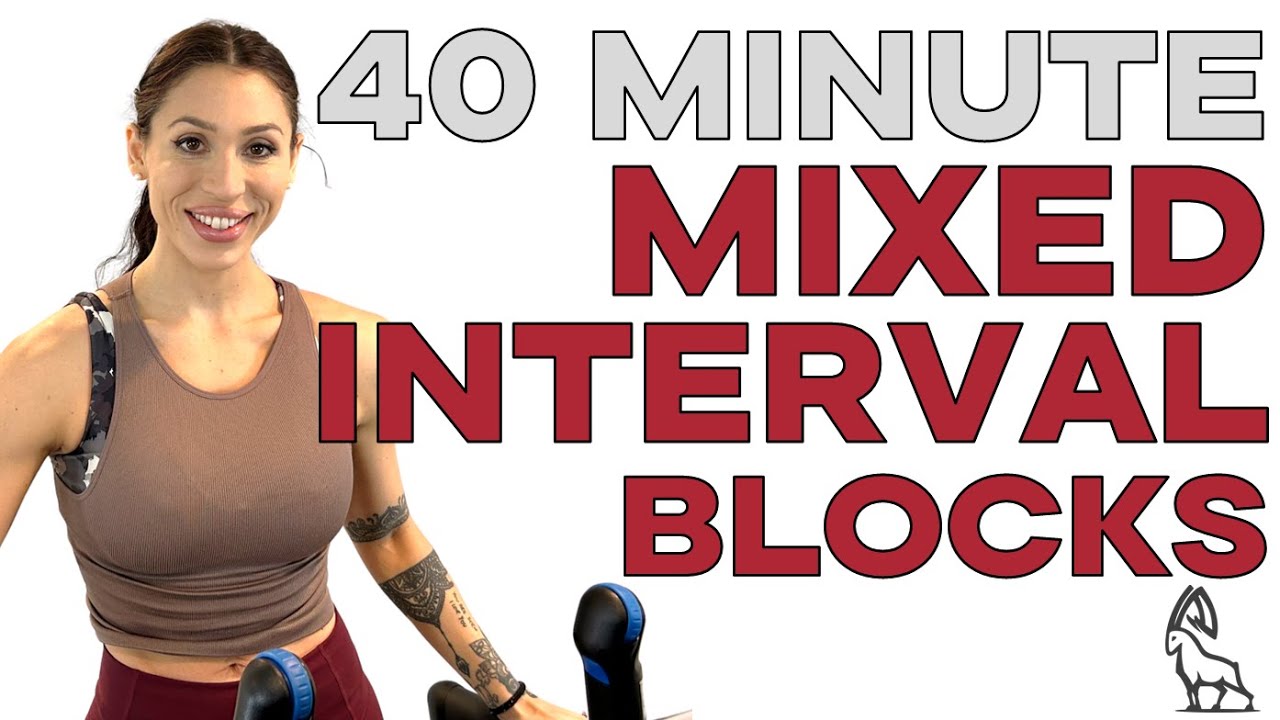 40-Minute Mixed Interval Run | Treadmill Follow-Along with Coach Rachael