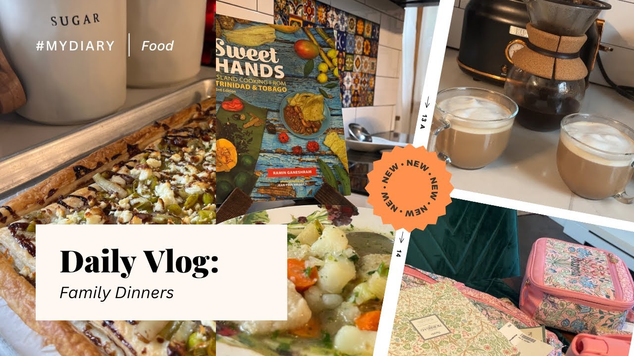 SAHM HOMEMADE RECIPE COOKING  DITL FAMILY USA WEEKLY DINNERS EMMA BRIDGEWATER SPODE POTTERY BARN 