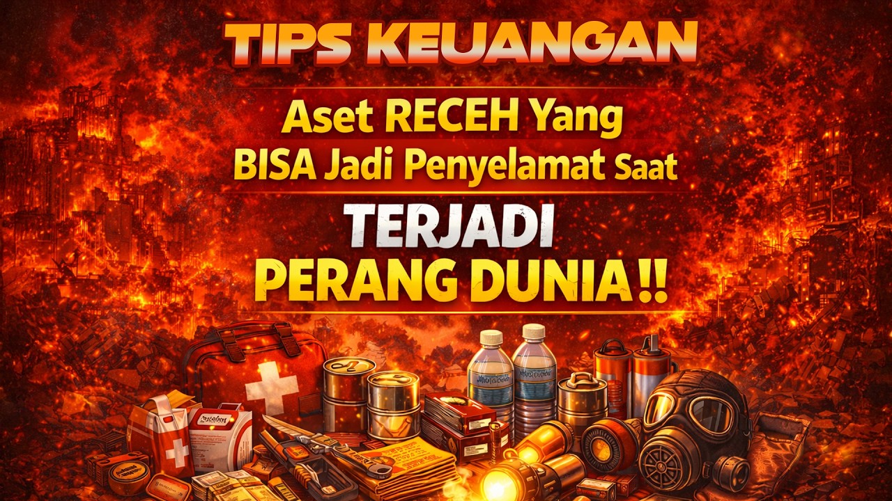NONTON SEKARANG, Aset RECEH Yang BISA Jadi Penyelamat Saat TERJADI PERANG DUNIA !! ⁉️