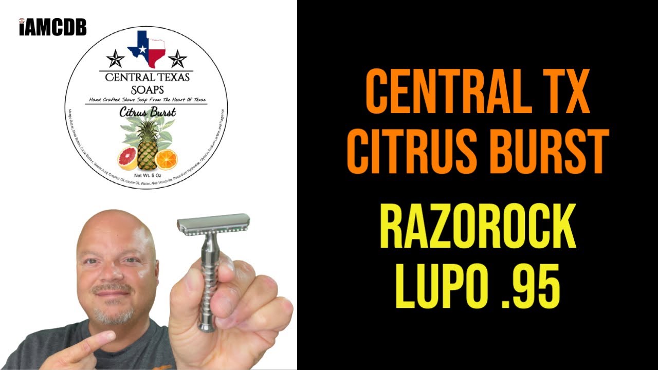 RazoRock Lupo | Central Texas Citrus Burst | Hill Country Dew | Maritime Brush Co