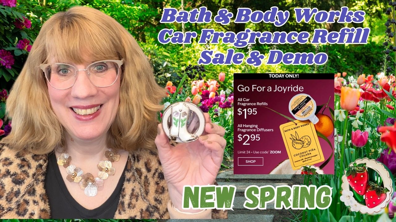 Bath & Body Works Car Fragrance Refill Sale & Demo