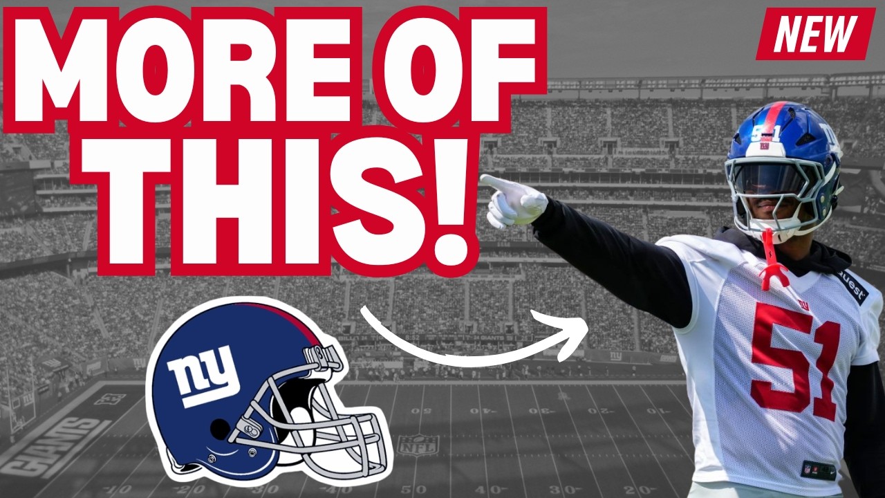 New York Giants Just Had A HUGE BREAKTHROUGH on MULTIPLE Fronts!