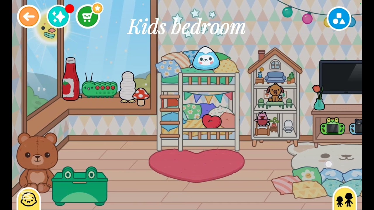 {~Toca world free Family big house idea for a family of 6..!✨~} 