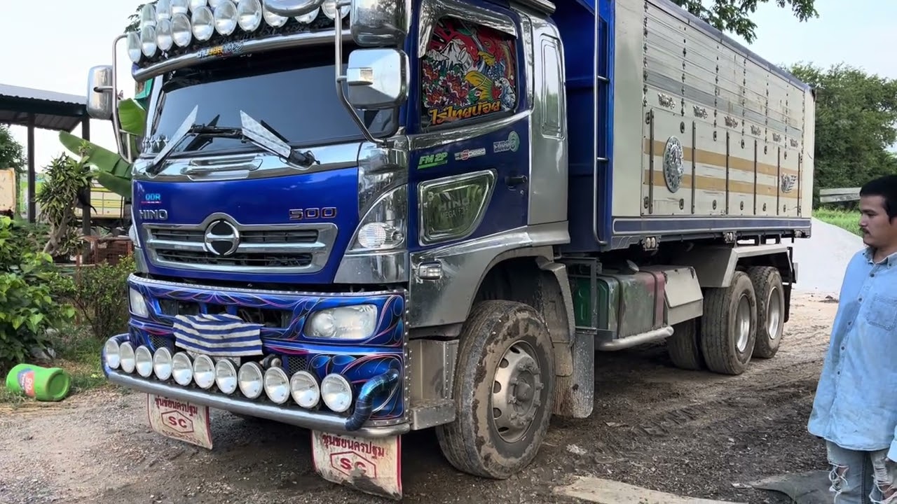 รถสิบล้อ  Hino Somo 227 เปลี่ยนหัว เครื่องช่วงล่าง