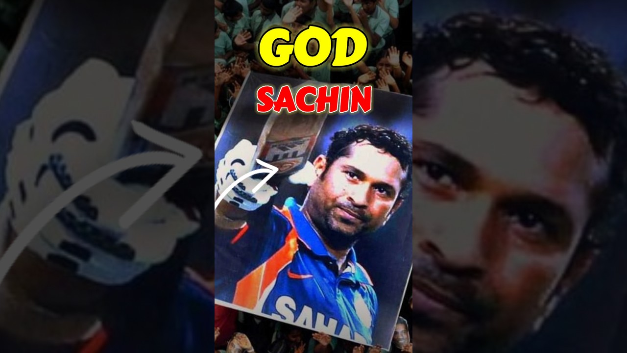 Why Sachin Tendulkar is the God of Cricket 👑 ? #cricket #sachin
