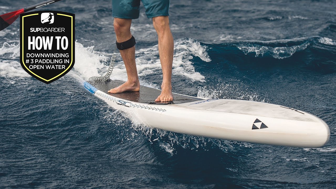 Get into Downwinding series # 3 Safely paddling in open water