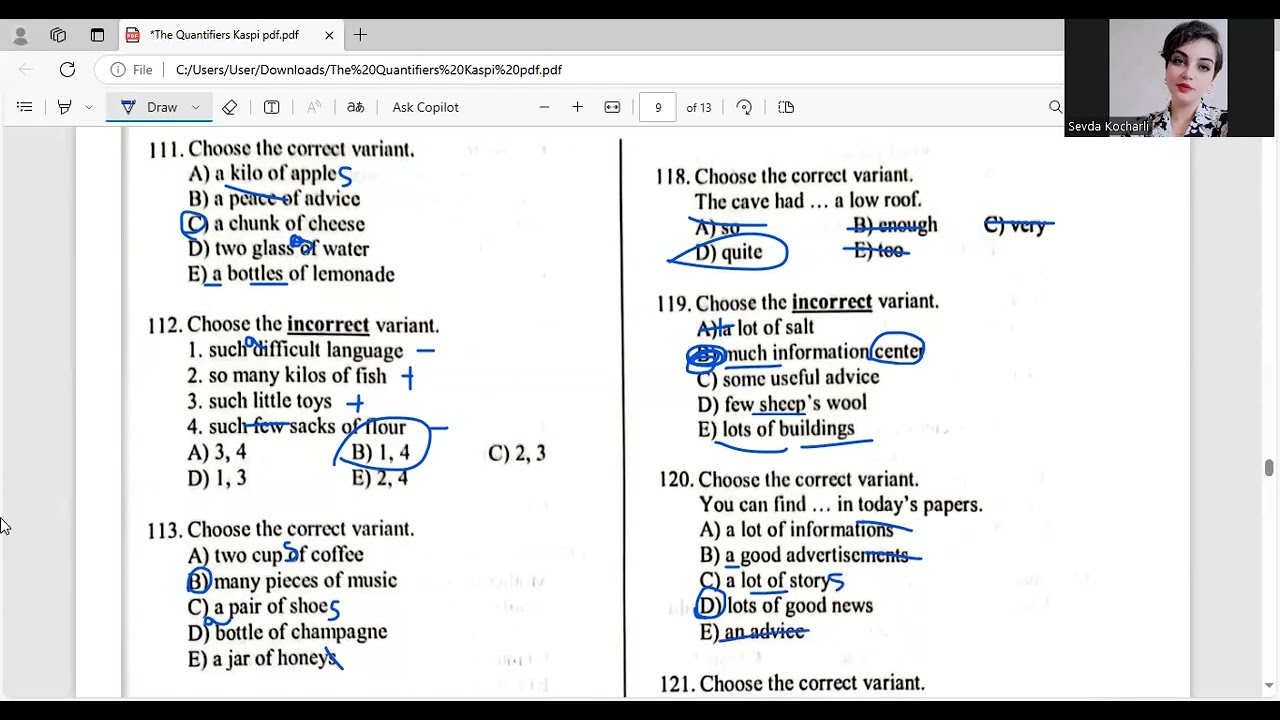 Kaspi The Quantifiers (100-150)