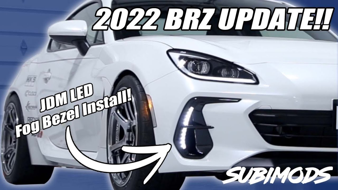 2022 Subaru BRZ Bumper Removal ASMR + JDM Fog Bezel / Side Marker Install! | Subimods