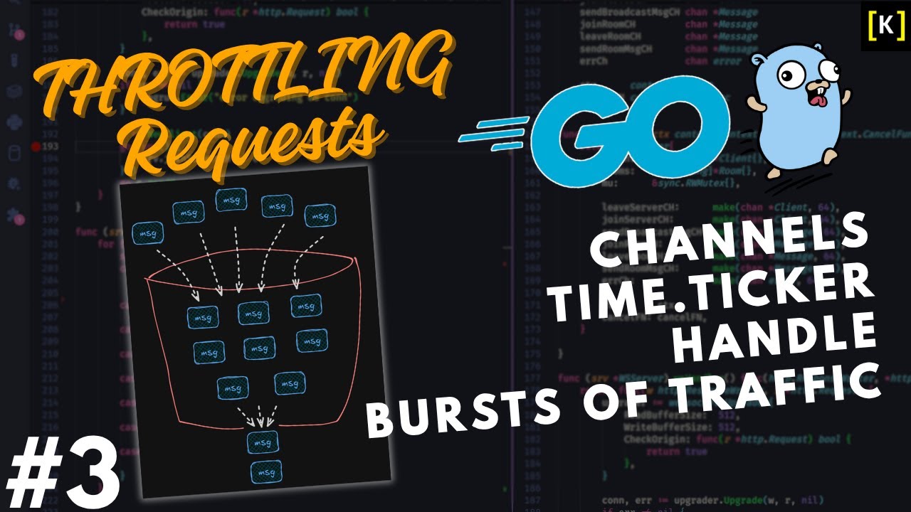 Golang Concurrency. Learn How To Make Concurrency Safe Channels by Building Request Throttler.