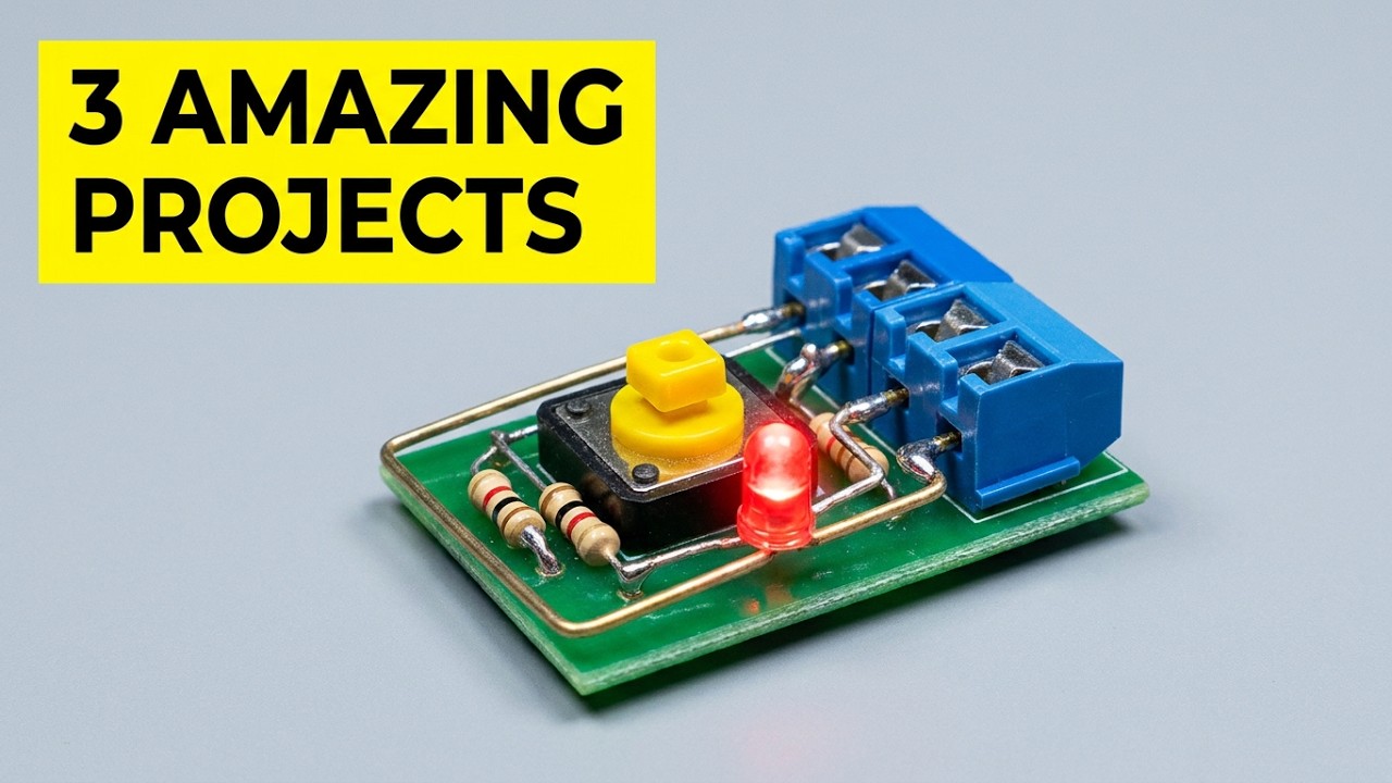 You'll Want to Build These 3 Electronics Projects