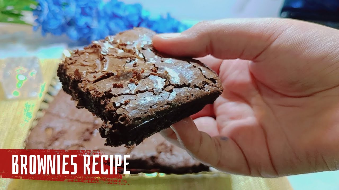 Chocolate brownie recipe, perfect fudgy brownie recipe, easy brownie recipe by sherry,18 Aug 2025