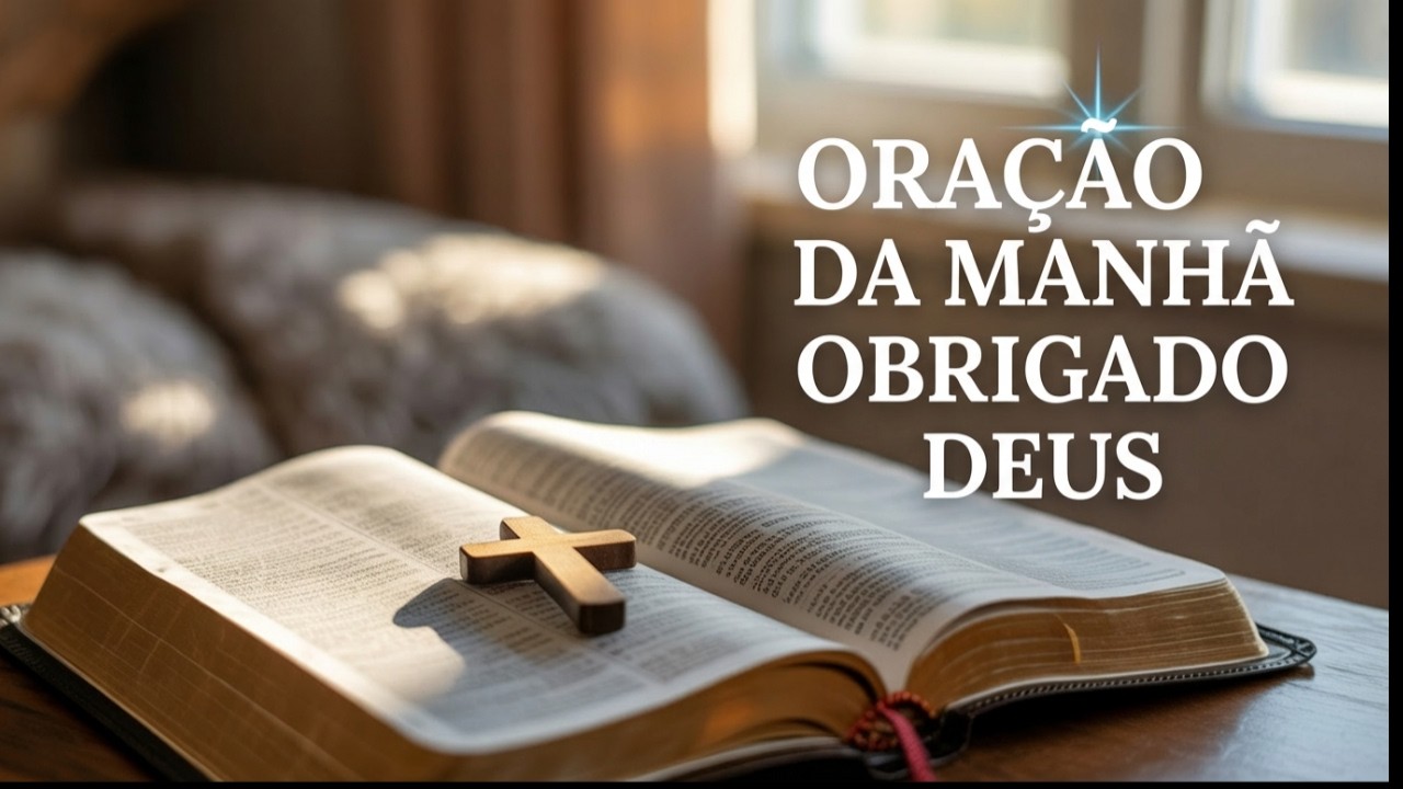ORAÇÃO DA MANHÃ OBRIGADO DEUS