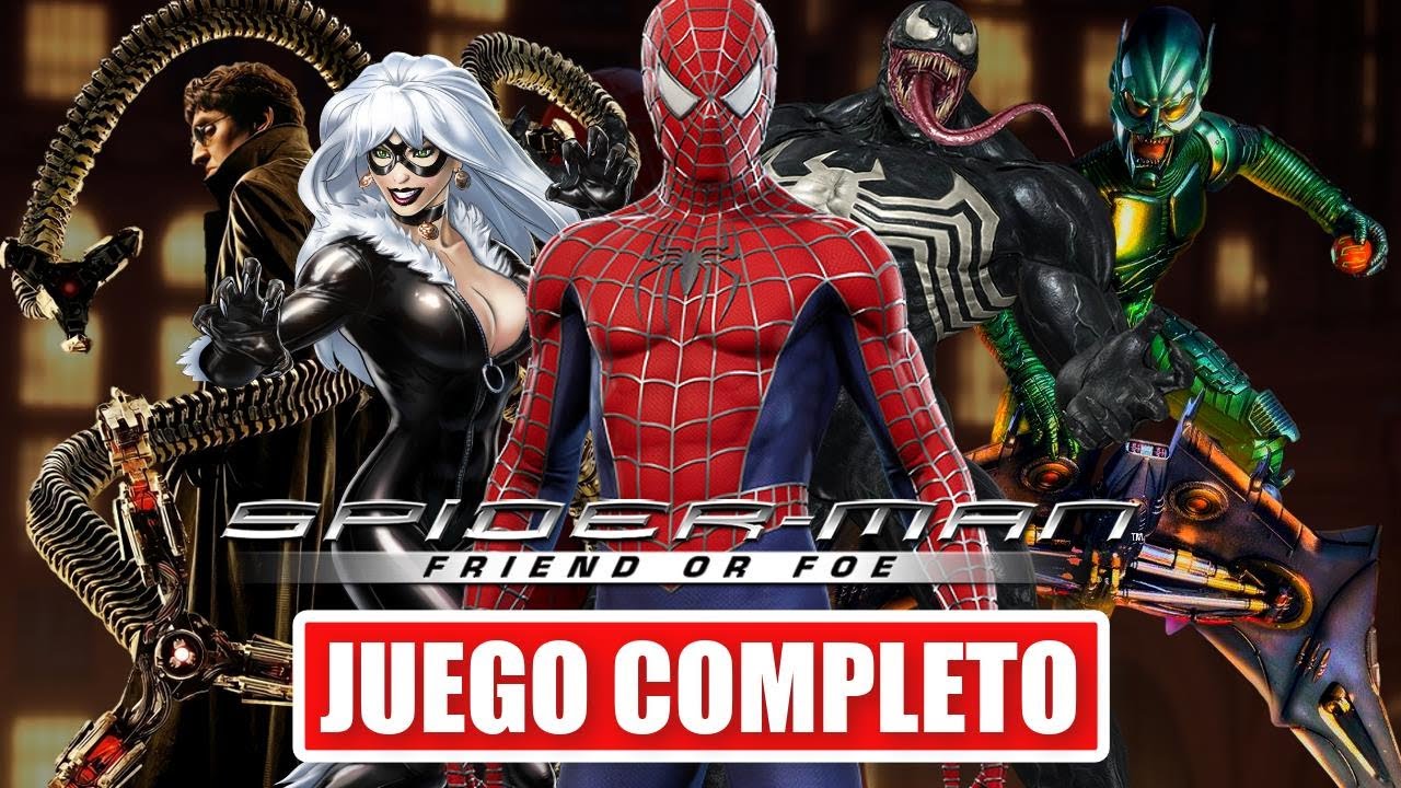 SPIDER-MAN FRIEND OR FOE (2007) Juego Completo en ESPAÑOL l Spider-Man Amigo o enemigo [PS2 1080p]