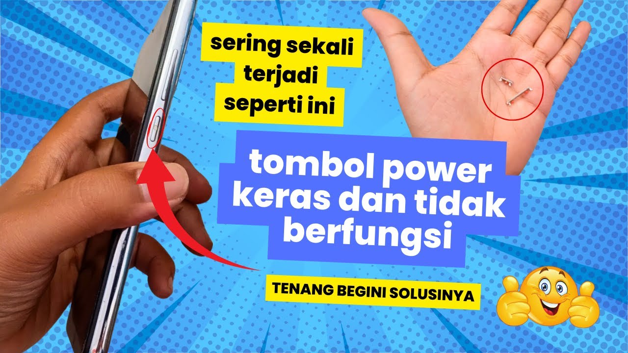 Cara Mengatasi tombol on off redmi keras tidak berfungsi redmi note 8