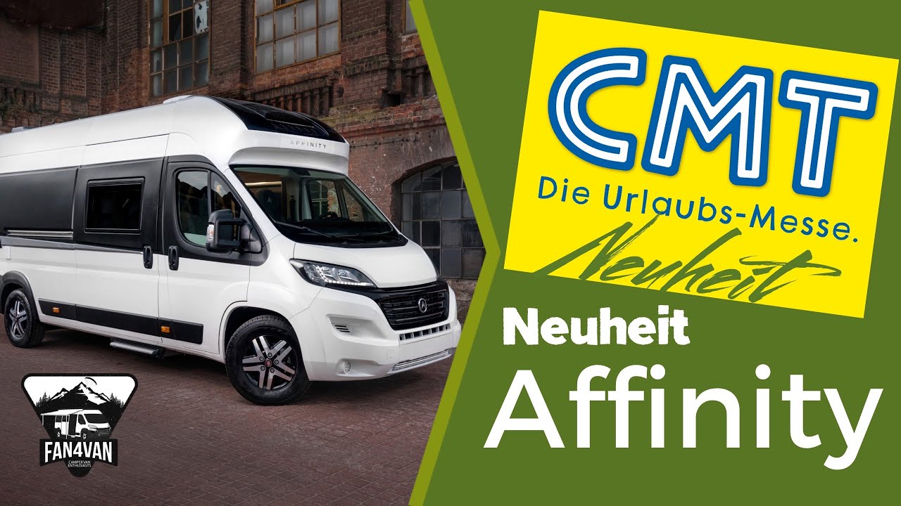 Wohnmobil Neuheit 2020 Der Affinity Kastenwagen | CMT 2020 | Roomtour