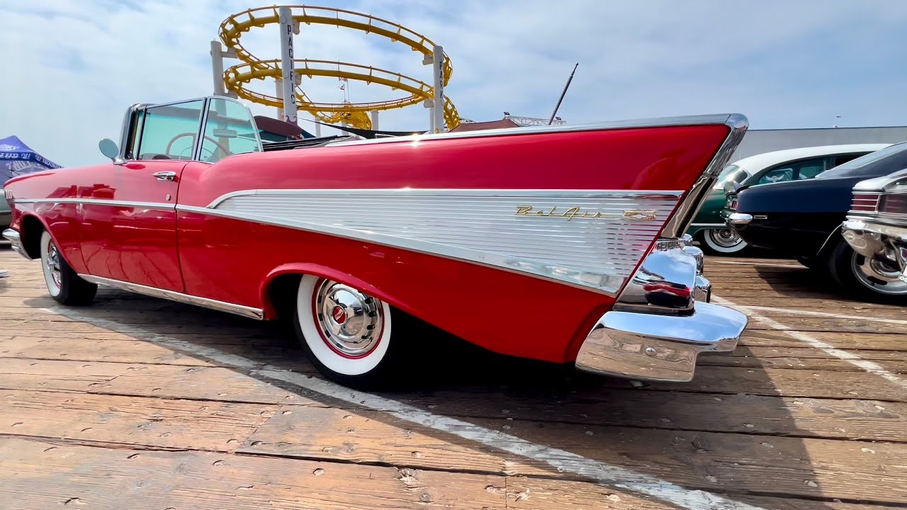 Classic Car Show On The Santa Monica Pier