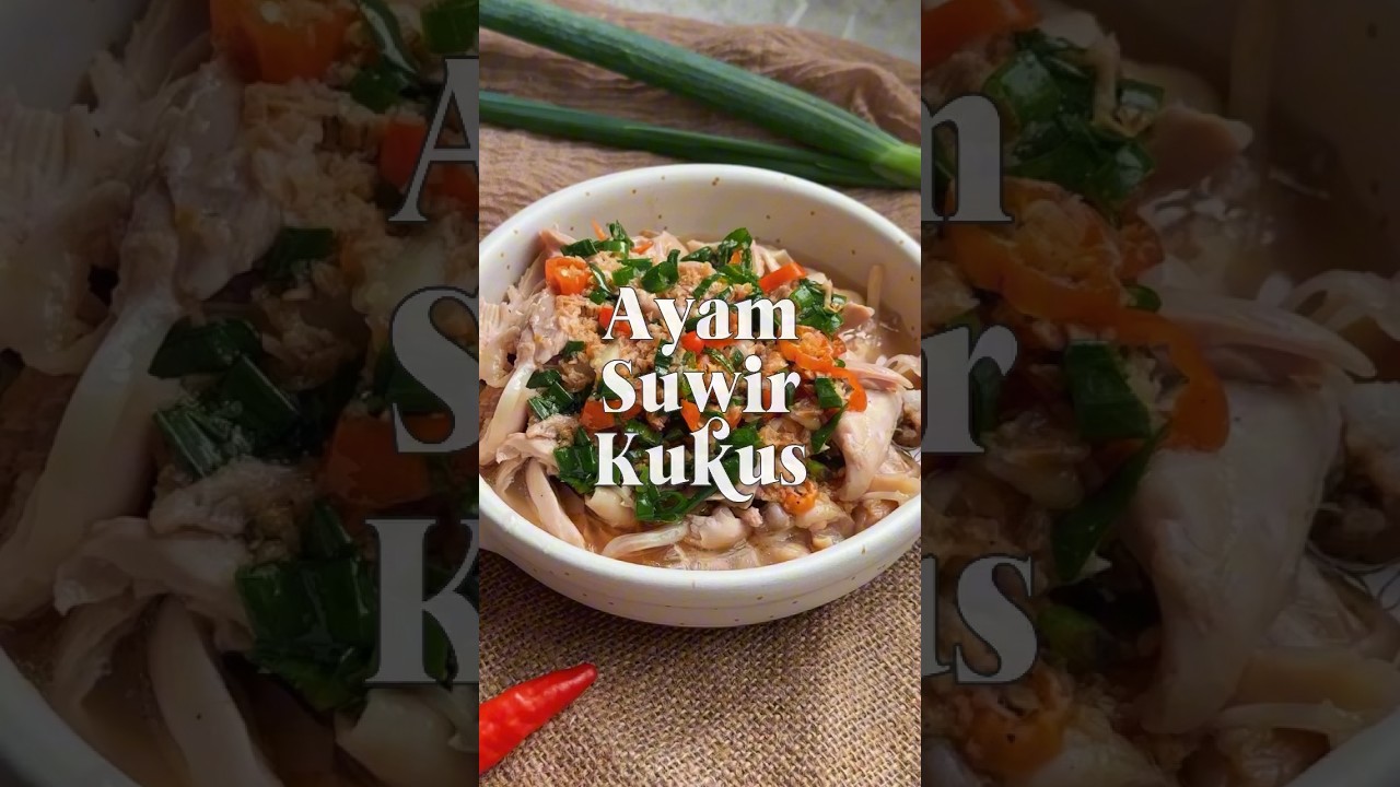 Cocok buat menu anak kosan ni! Resep Ayam Suwir Kukus🐓 #ayamsuwirkukus #resepayamkukus #ayamsuwir