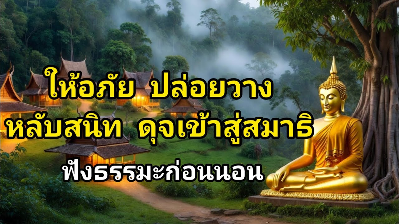ธรรมะแห่งการให้อภัยและปล่อยวาง เพื่อการหลับสนิทดุจ #ธรรมะสอนใจ #ฟังธรรมก่อนนอน #ปล่อยวาง