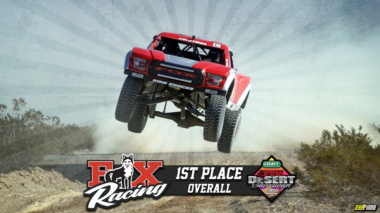 Fox Racing WINS OVERALL the 2025 Legacy Racing Desert Showdown