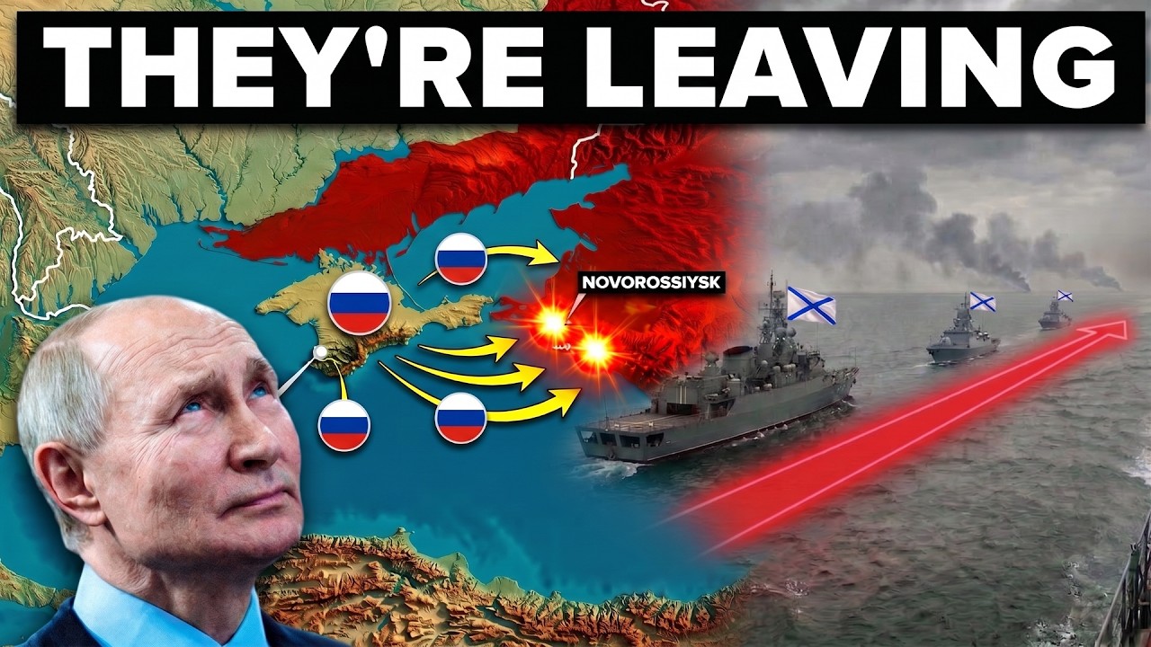 Военно-морской флот России РАЗВАЛИЛСЯ, порты в огне... Путин ВЫНУЖДЕН отступить