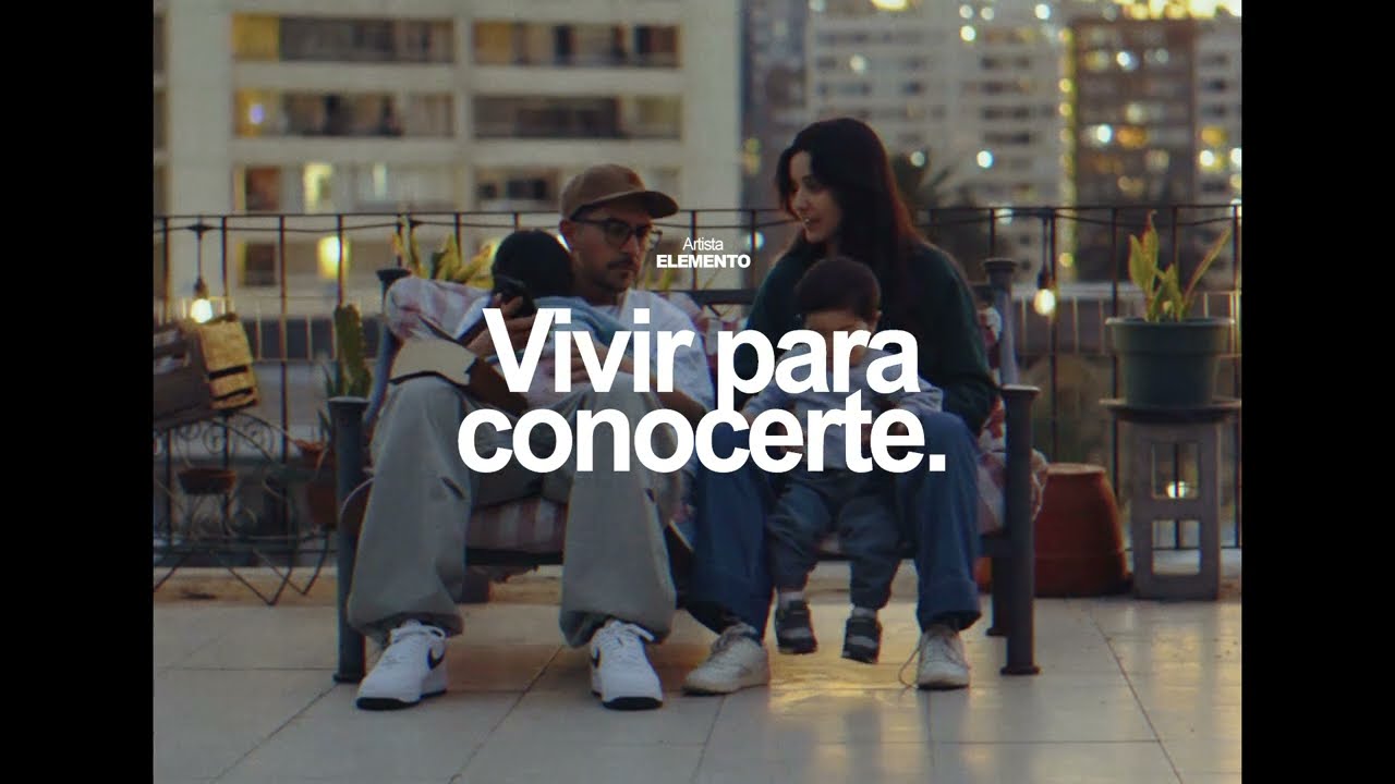 Elemento - Vivir para conocerte (Visualizer)