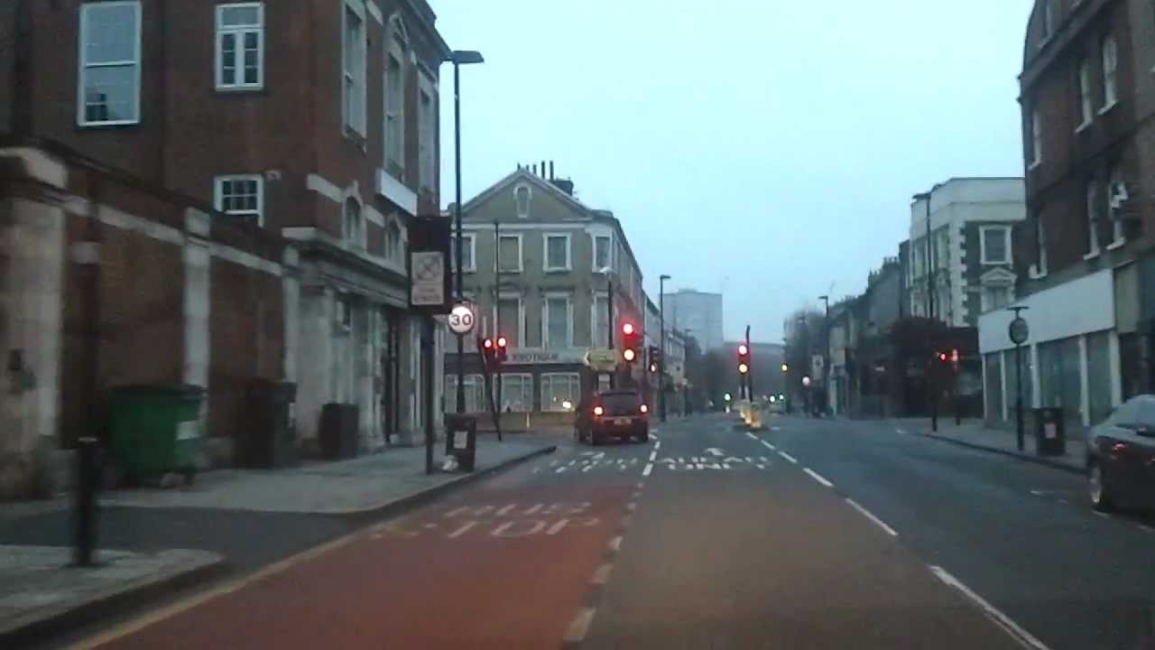 Driving in London - Highgate Village to Emiartes Stadium