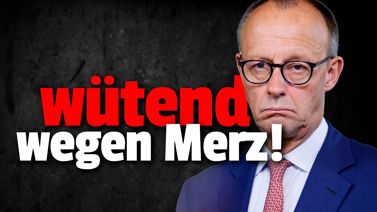 💥CDU Wähler STINKSAUER auf Merz: JETZT planen sie eine REVOLTE