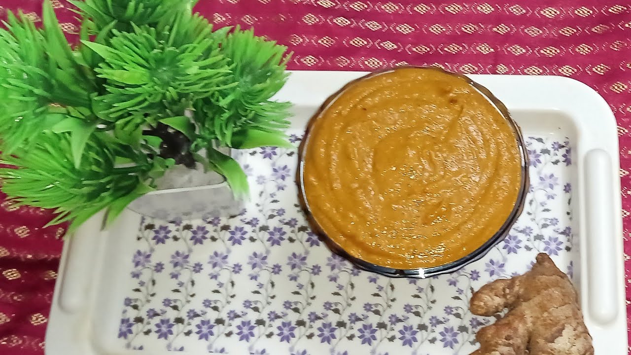 ఏ టిఫిన్స్ లోకి అయినా సూట్ అయ్యే అల్లం చట్నీ 😋