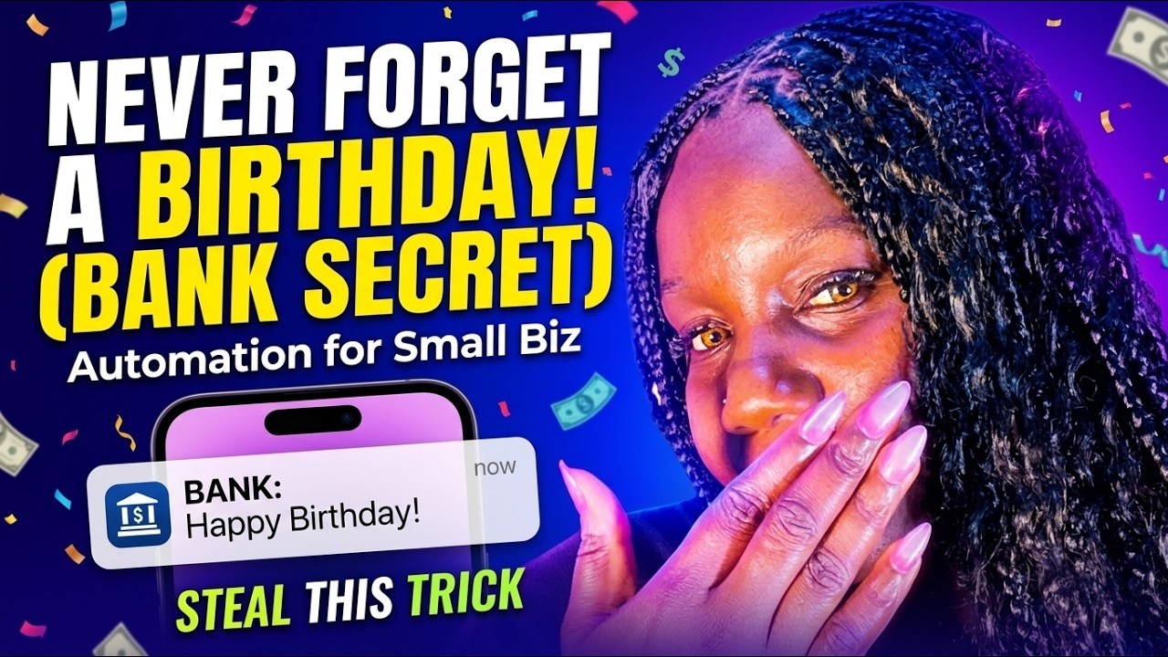 Your Business Should Do This (Automated Birthday Messages)  | Business Automation