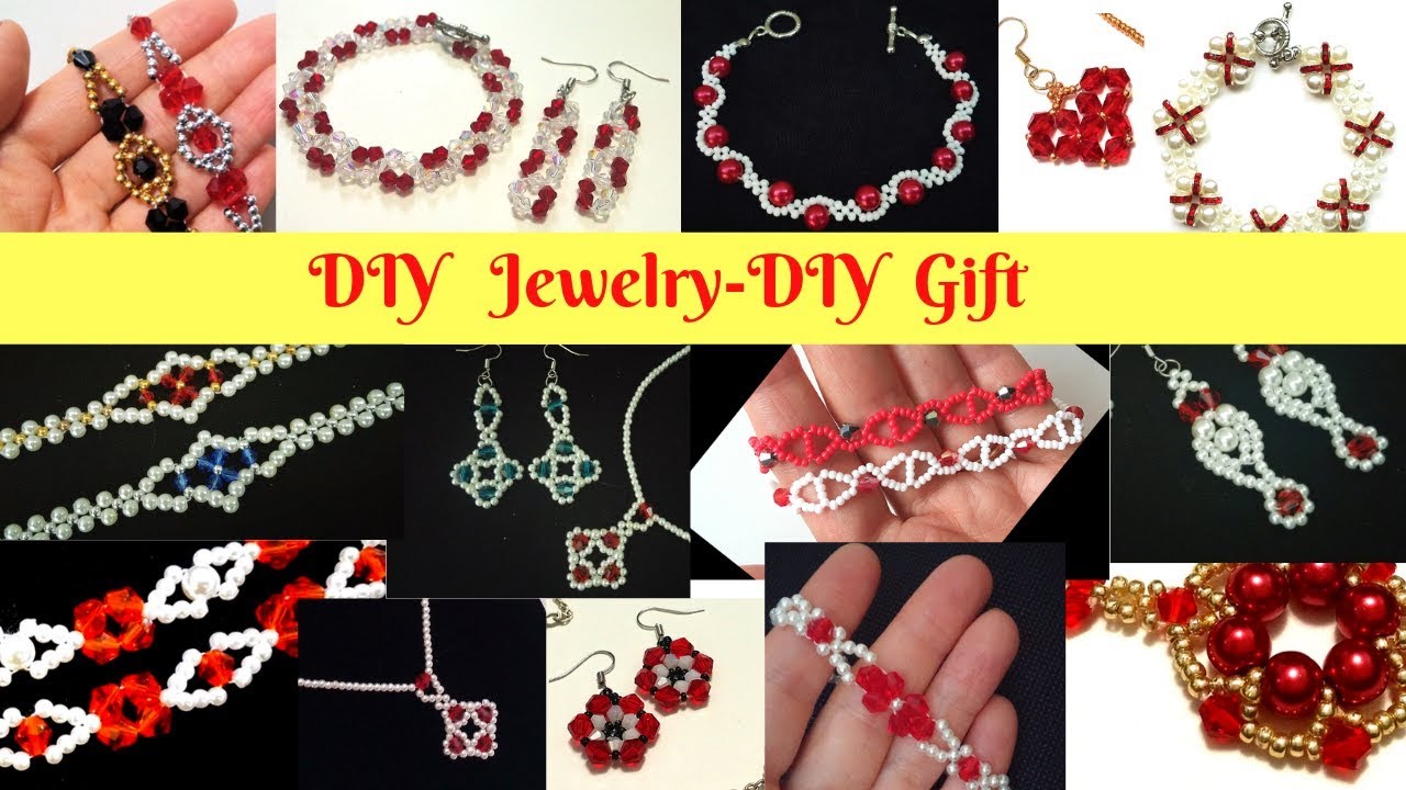 Gift for HER. Jewelry making tutorials. Gift ideas. Beading patterns for diy jewelry