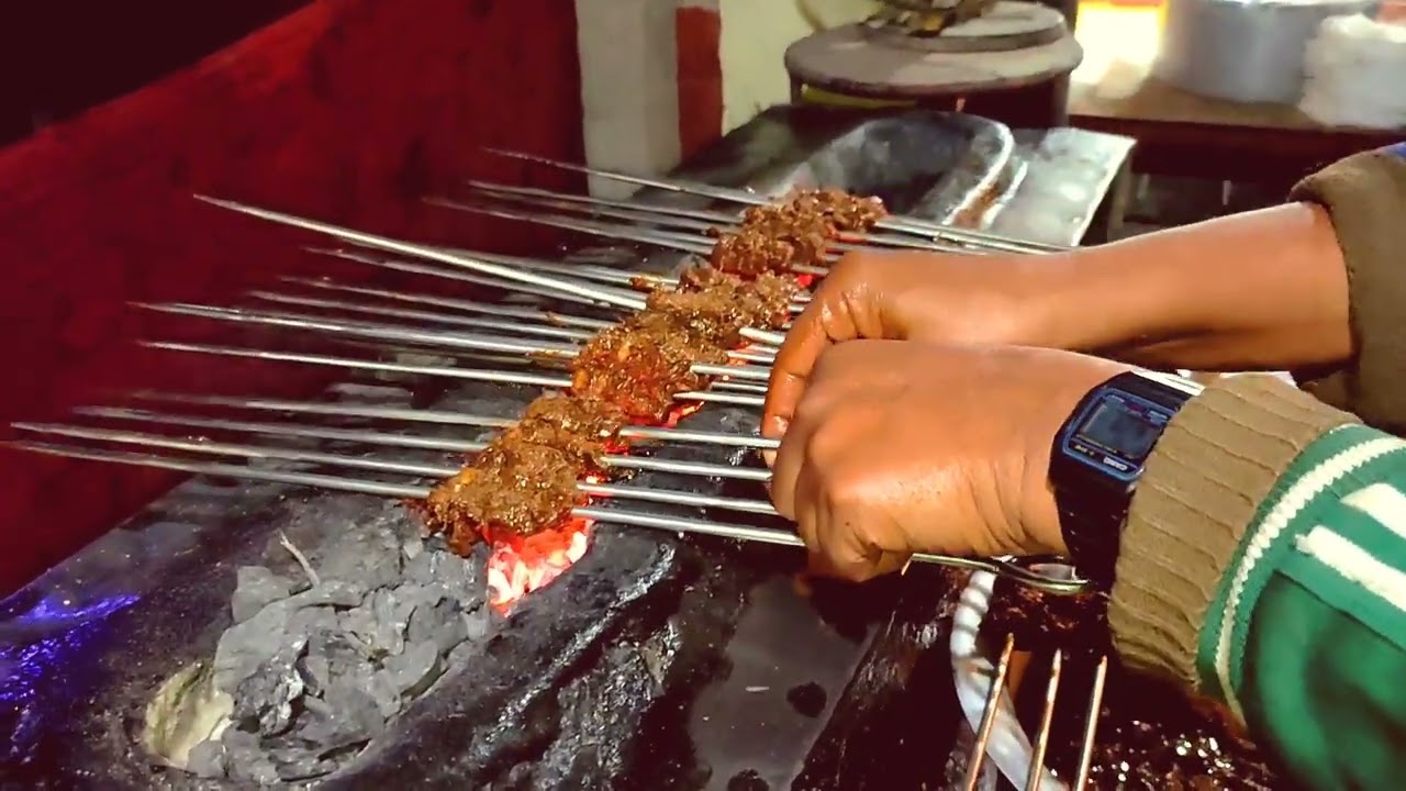 Mutton kabab Street food tour in Kushtia Bangladesh