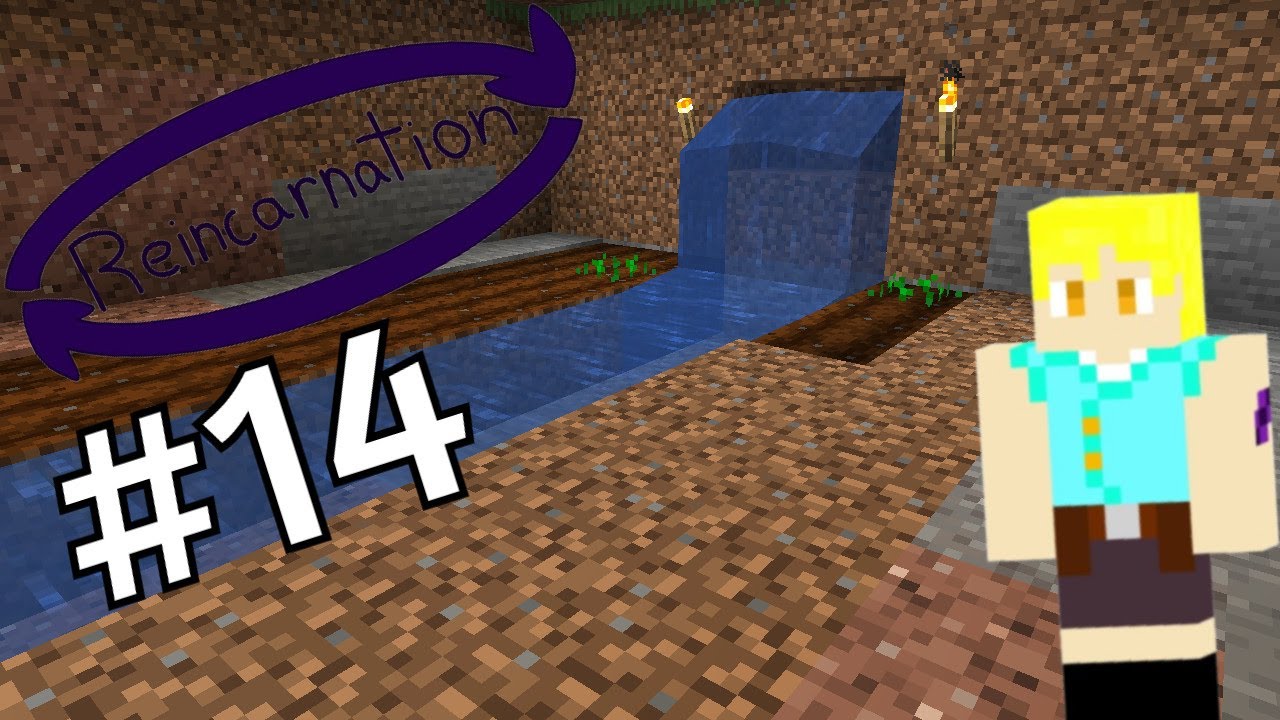 Minecraft Reincarnation Ep. 14 - A farm is in the basement!