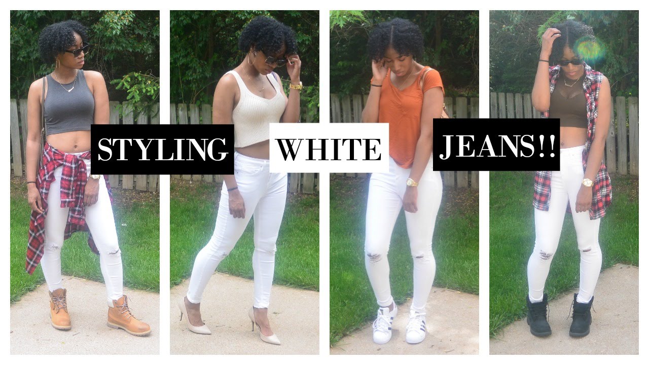 How I Style: White Jeans for Spring & Summer (Feat. Topshop's 