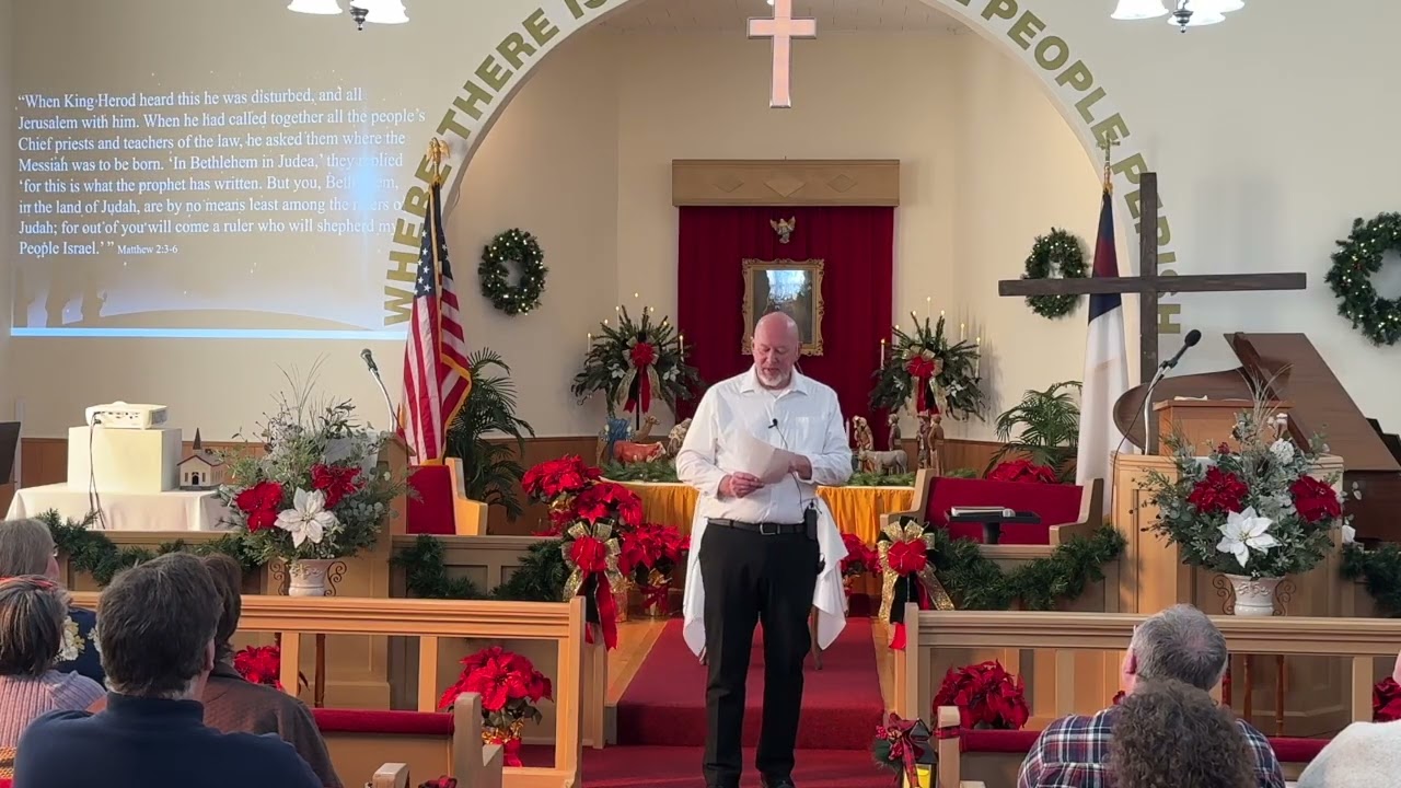 Guide Us to Thy Holy Light, a sermon by Pastor Tom Barnett at Pimento CC on 1-4-26